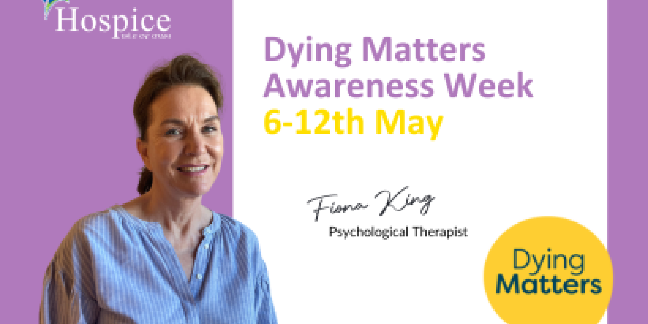 Dying Matters Web Tile Fiona