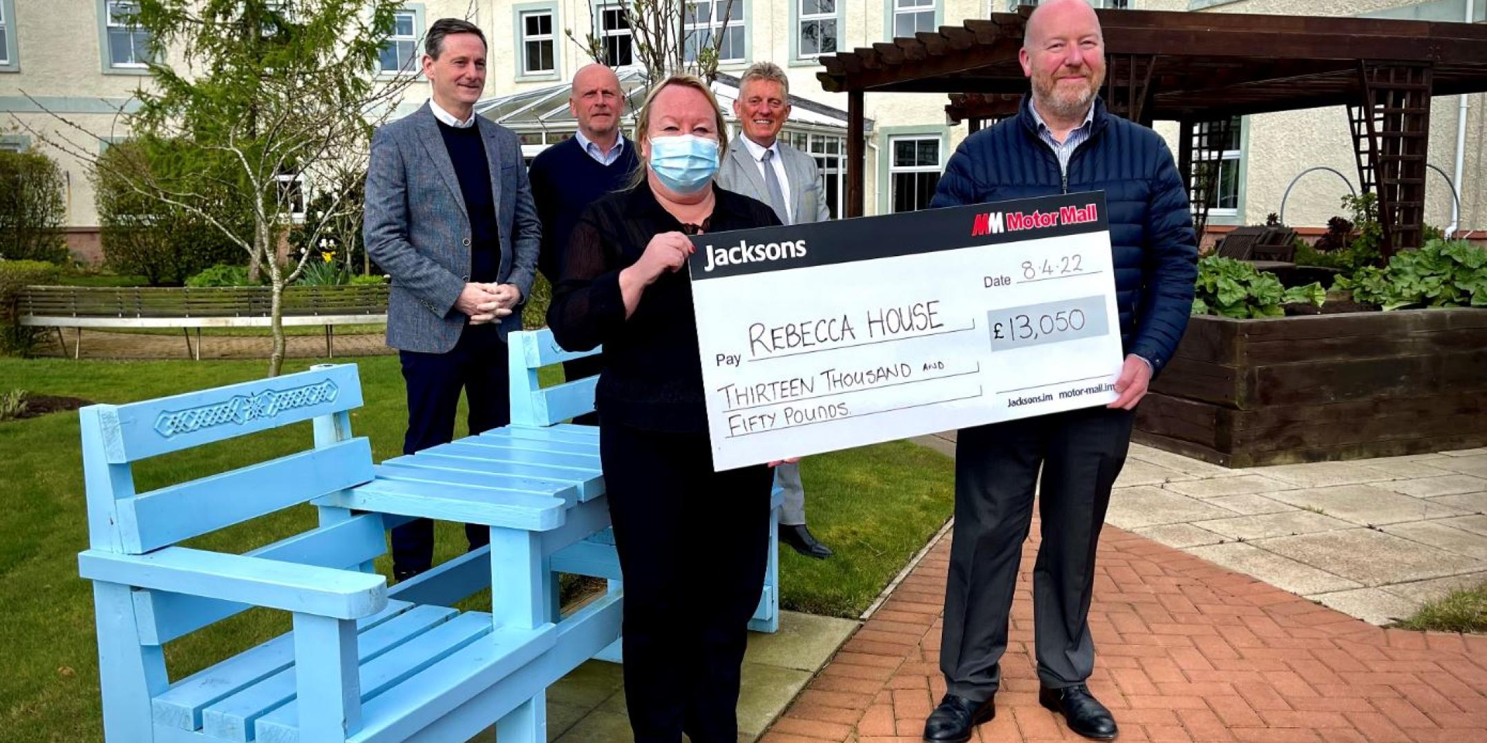 Hospice Cheque Handover